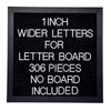 G GAMIT Felt Letter Board Letters Set, 306pcs 1inch Wider