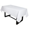 32nd PVC Easy Clean Wipeable Plain Tablecloth Cover, Suitable for