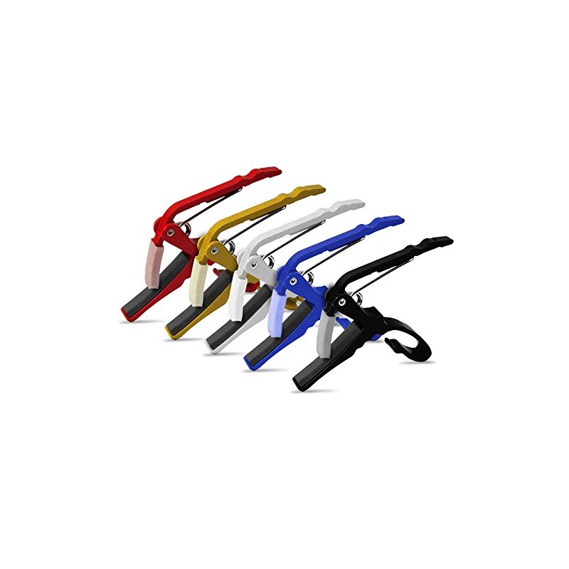 Vconcal(TM) QUICK RELEASE METAL TRIGGER CAPO FOR ACOUSTIC OR ELECTRIC