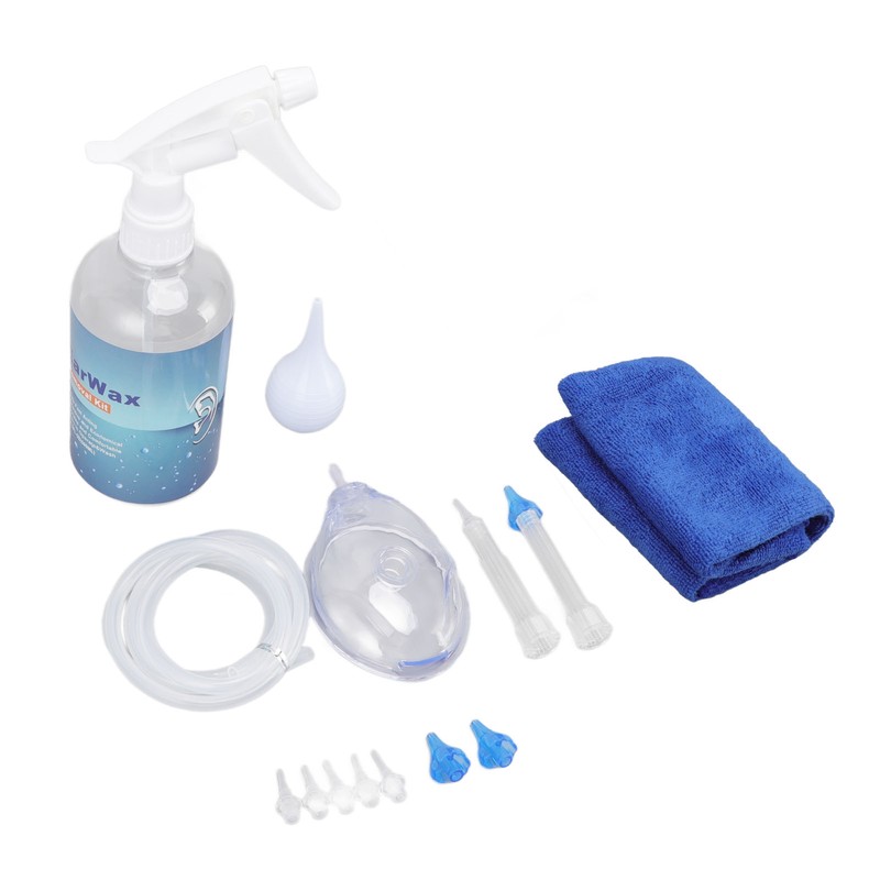 Ear Cleaning Kits 500ml Ear Washer Spray Bottle System with