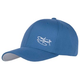 2Stoned, Flexfit baseball cap with embroidery, baseball cap for women, men and children (Flexfit Cap Classic) - Slate Blue Plain, size: s-m