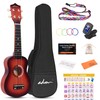 ADM Ukulele for Beginners Hawaiian Wood Ukelele Kit for Kids