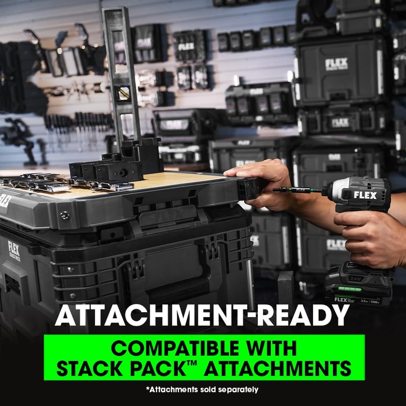 FLEX STACK PACK Storage System Worktop - FS1401