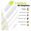 axie Set 5 Cepillo Limpieza Botellas Vasos Biberones Popotes