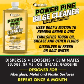 STAR BRITE Power Pine Boat Bilge Cleaner Super Concentrate - Makes 96 Gallons - 32 OZ (093832)