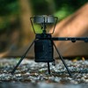 Thous Winds Camping Stove Stand, Backpacking Campfire Tripod with Upper