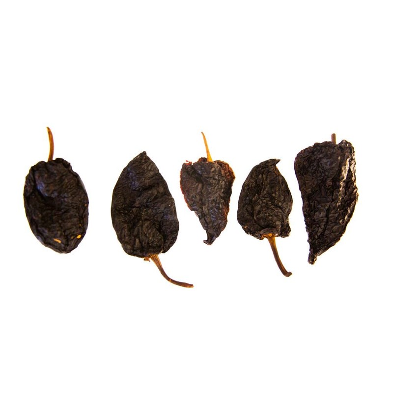 8oz Mulato Chile, Fully Mature Poblanos, Dried Chili Peppers for