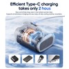 Waist Fan, 23000RPM Brushless, 35Hour 100 Speeds 5 Modes