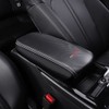 LEXLEY Armrest Box Cover Center Console Pad Waterproof Anti-Scratch Leather