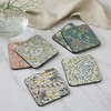 Spode Morris & Co Coasters Set of 6, Multi Coloured,