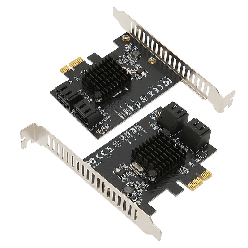 PCI E to SATA3.0 Ports Expansion Card 6Gbps 4 SATA3.0