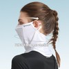 UPF 50+ Sun UV Protection Breathable Cooling Face Cover Earloop