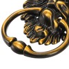 YOUEON 2 Pcs Lion Head Door Knocker, 6 Inch Decorative