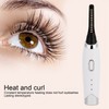 Electric Eyelash Curler Long Lasting Heated Perming USB Rechargeable Makeup