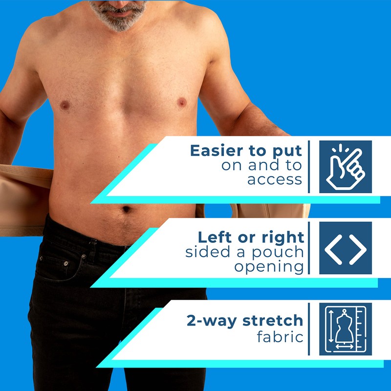 Safe n' Simple Ostomy Hernia Support Belt - 10.25" Medium