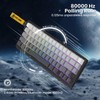 MAMBASNAKE ATTACK SHARK X68PRO HE Rapid Trigger Magnetic Keyboard,Tri-Mode RGB,8KHz