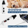 Pet Nail Grinder, Quiet Electric Nail Clipper with USB Rechargeable