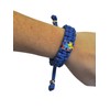 Autism Awareness Paracord Adjustable Survival Bracelet with Puzzle Piece Charm