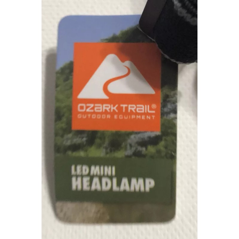 Ozark Trail New Ozark Trail Outdoor Equipment LED Mini Headlamp