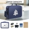 BALEINE Fireproof Document Box with Lock, Portable Fireproof Document Bag