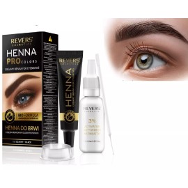 Eyelash and Eyebrow tint Paquete Regular De Cejas Y Henna Negro Kit De Tintado Para El Tinte De Cejas ys