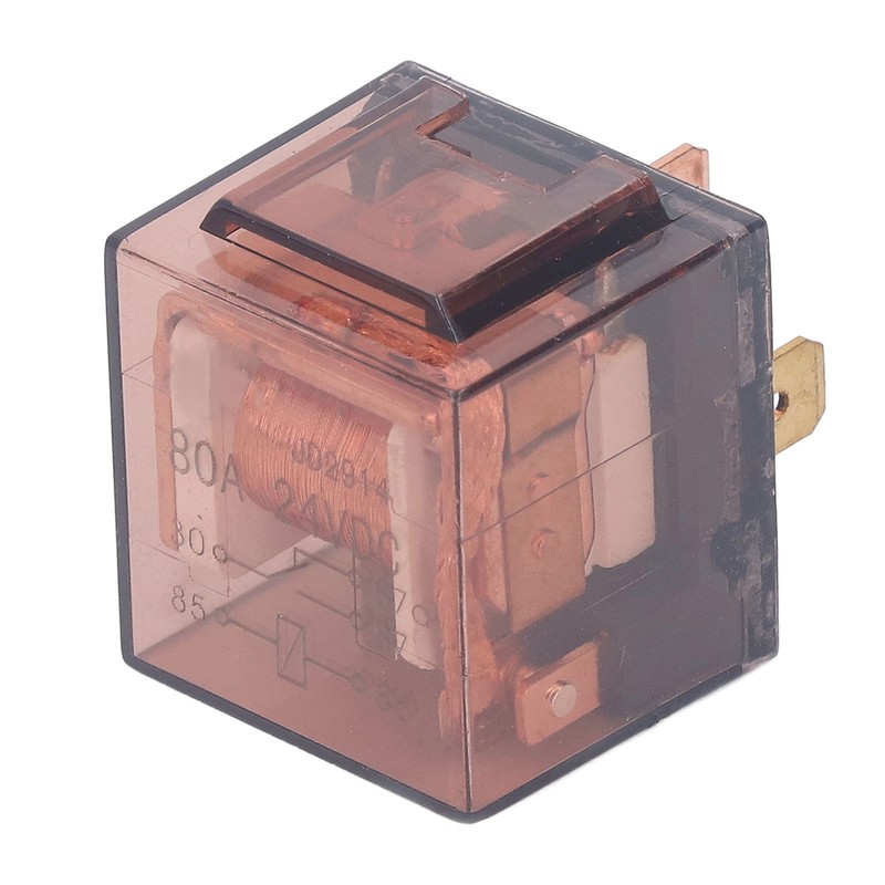 10PCS SPDT 5 Pin Relay Copper Contact Acrylic Waterproof Housing