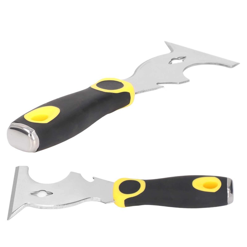 Multifunctional Spatula, Thickened Blade, Stainless Steel, Plastic, Ergonomically Shaped, Non-Slip