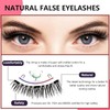 Qsrsjcq Dalarey Magnetic Lashes with Applicator Magnetic Eyelashes Natural Look