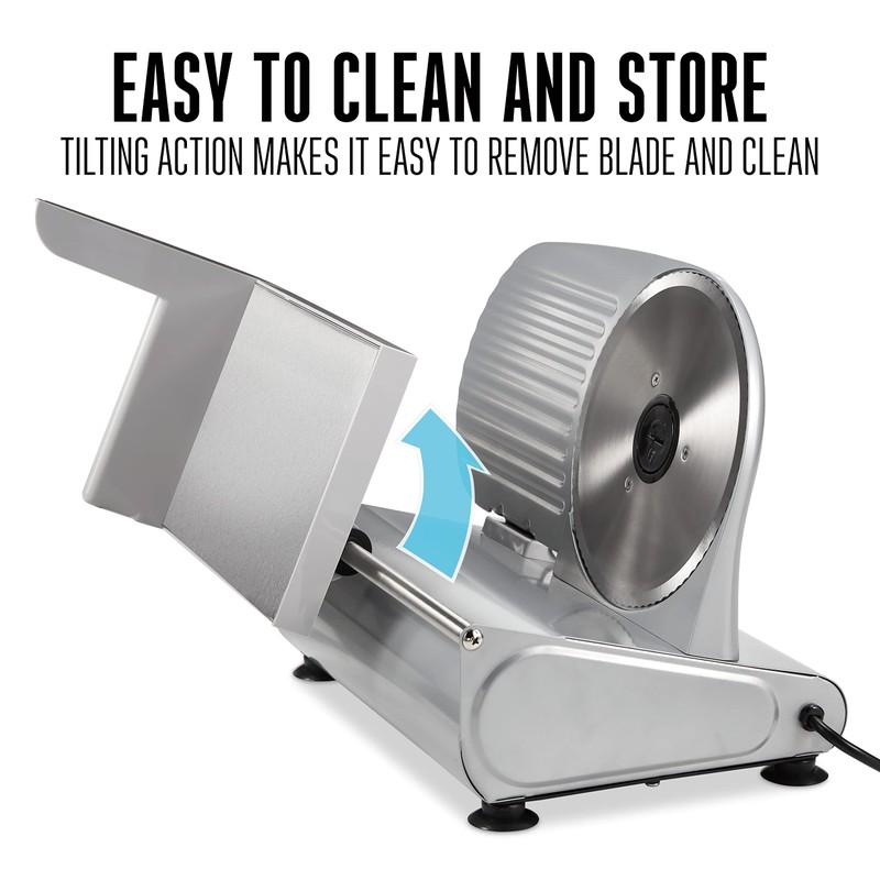 Weston Electric Meat Cutting Machine, Deli & Food Slicer, Adjustable