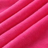 Bowknot Hooded Robe Warm Soft Sleepwear Housecoat, Rose Red, Toddler