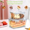 OTraki Bread Storage Container 2 Pcs Bread Boxs for Kitchen