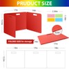 MuseLuxe 24 Pack Privacy Folders for Students - Durable &