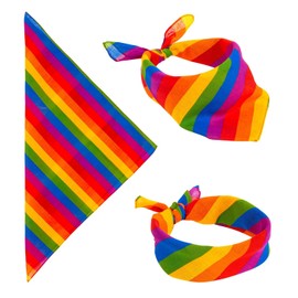 W WIDMANN MILANO Party Fashion - Bandana, 55 x 55 cm, Neck Gaiter, Head Scarf, Costume Accessory