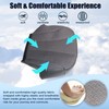 SecosAutoparts Driver Side Bottom Replacement Cloth Seat Cover Dark Gray