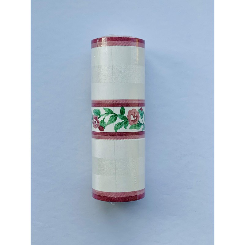 Dundee Deco BD6031 Pre Glued Floral Wallpaper Border Wallpaper Border