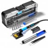 Soldering Iron Kit, 90W 110V LCD digital soldering gun，12-in-1 Soldering