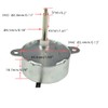 CHANCS TYC40 12 V AC 5 RPM Shaft 35 mm