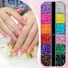 1800pcs 3mm Jelly AB Flatback Nail Art Rhinestones, Resin 3D