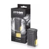 Areon car Vent-clip Perfume Silver. Classic fragance. Car Air Freshener