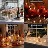 Rechargeable Flameless Tea Lights Candles with Remote Charging Base 12Pcs