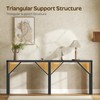 YATINEY Console Table, 70.8" Long Behind Couch Sofa Table, Entryway