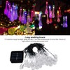 DropShaped 30 LED Solar String Light Waterproof Garden Decoration Light