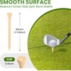 Golf Tees Durable Bamboo Tees 100Pcs 3-1/4" (83mm) Friendly Biodegradable