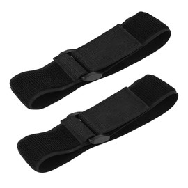 Adjustable Elastic Tie-Down Straps with Quick-Release Buckles, Heavy-Duty Cinch Straps for Outdoor Gear, Camping, Bikes, Yoga Mats & Travel Essentials (1.5x16 Inch, 2-Pack)