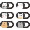 Mizi Webcam Privacy Cover Slide [6 Pack], Cute Camera Blocker