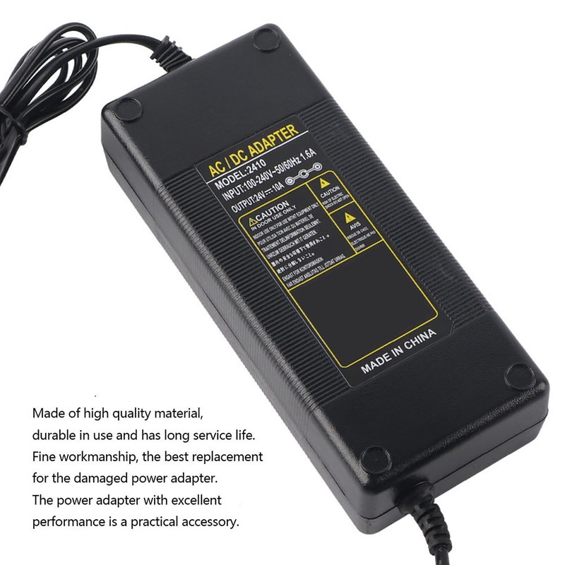 DC 24V 10A Switching Power Adapter Replacement for Power Amplifier