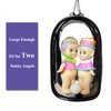 Yushen Clear Figure Display Bag with Keychain for Sonny Mystery