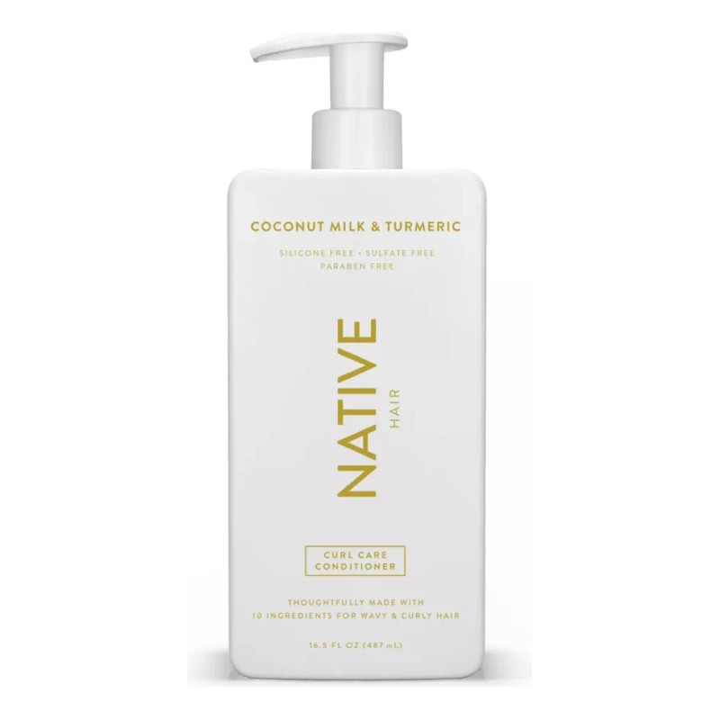 Acondicionador Curl Care Leche de Coco & Cúrcuma Native Sin