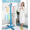 Usluole Pool Towel Rack Outdoor for Spa,Beach,Hot Tub, 4 Adjustable