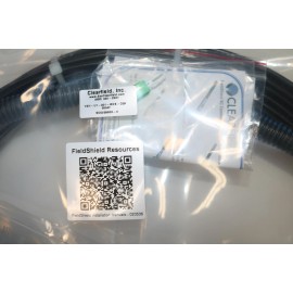 Clearfield 5x Pack 50' Hardened Singlemode 1 Fiber Drop Cable 3MM Patchcord HFOC SC/APC